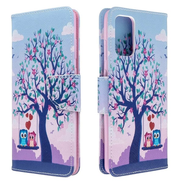 Pung Etui Samsung Galaxy S20 FE - Ugler på Gynge