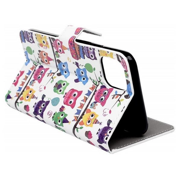 Plånboksfodral Apple iPhone 12 Mini - Ugglor På Kalas