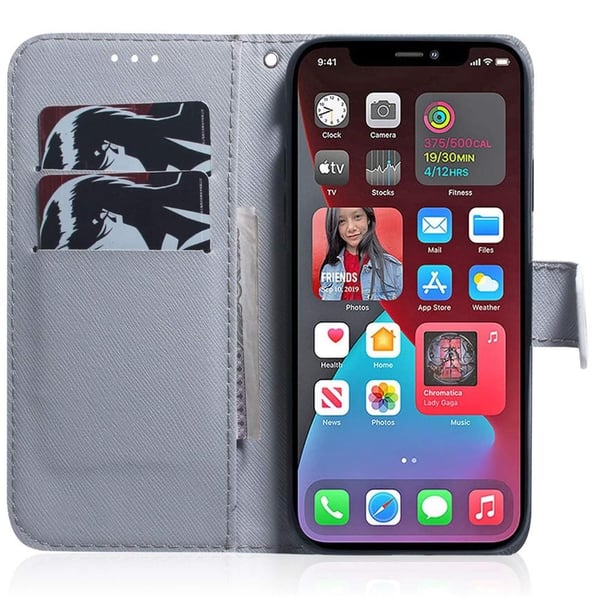 Plånboksfodral Apple iPhone 12 – Varg