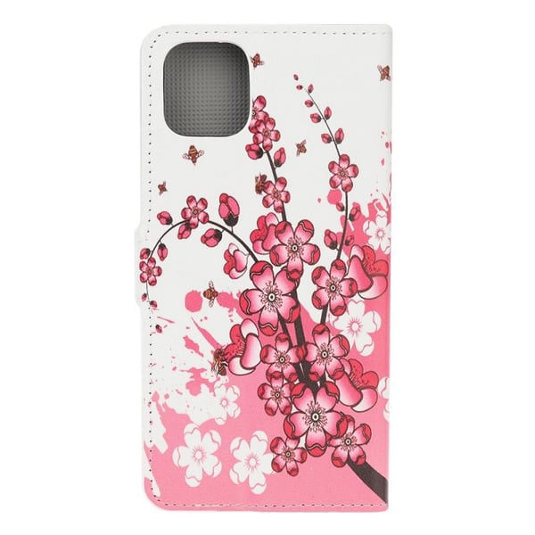 Pung Etui Apple iPhone 12 Pro - Kirsebærblomster