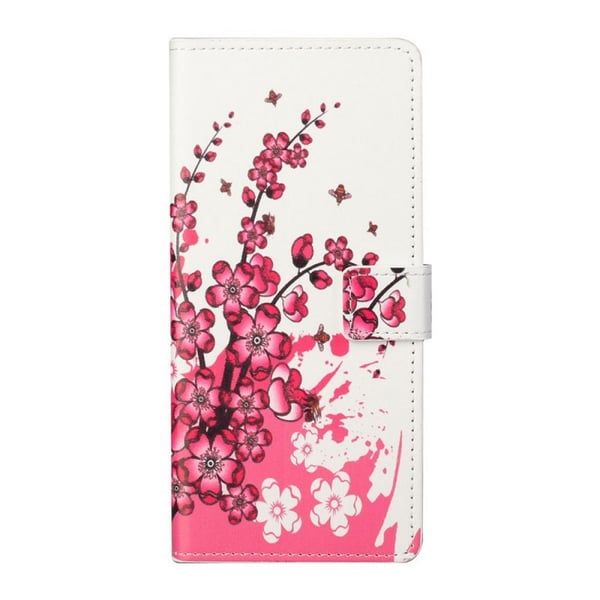 Pung Etui Xiaomi Mi 10T Pro - Kirsebærblomster