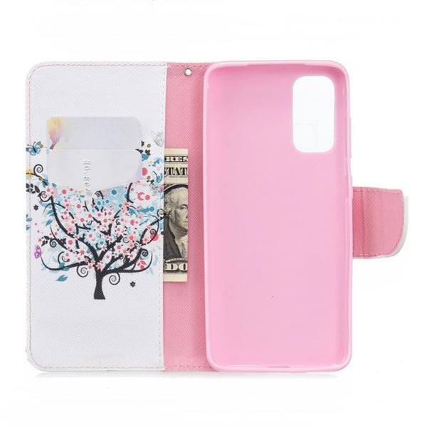 Pung Etui Xiaomi Mi 10T Pro – Farverigt Træ
