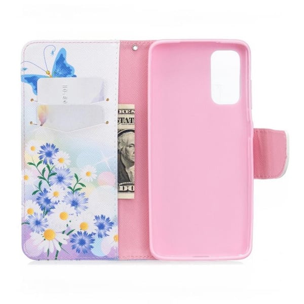Pung Etui Xiaomi Mi 10T Pro – Sommerfugle og Blomster