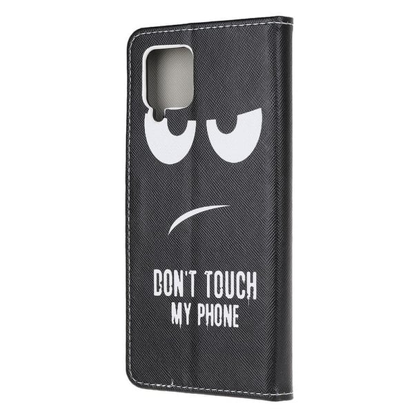 Lompakkokotelo Samsung Galaxy A42 - Don’t Touch My Phone