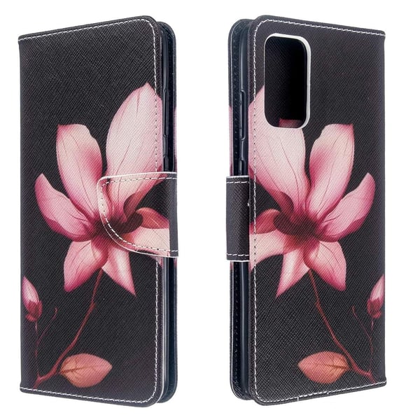 Pung Etui Huawei P Smart 2021 – Rosa Blomst