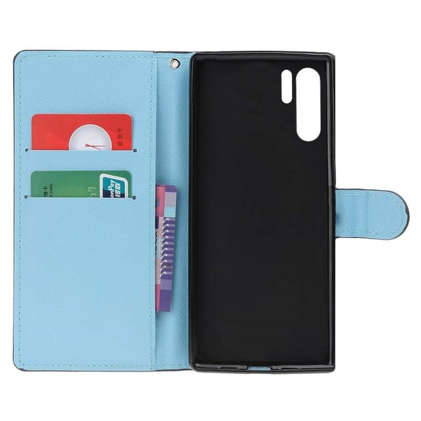 Lompakkokotelo Huawei P30 Pro - Pilkullinen Pöllöllä