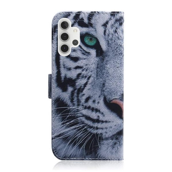 Pung Etui Samsung Galaxy A32 5G - Hvid Tiger