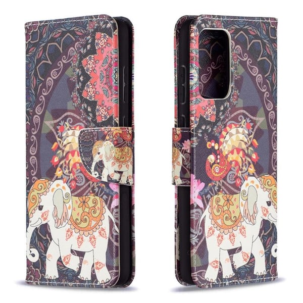 Pung Etui Samsung Galaxy A52 / A52s – Indisk / Elefant