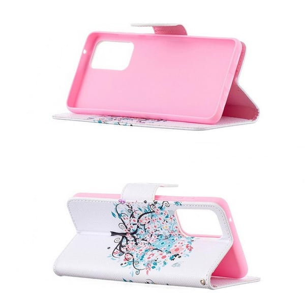 Pung Etui Samsung Galaxy A52 / A52s – Farverigt Træ