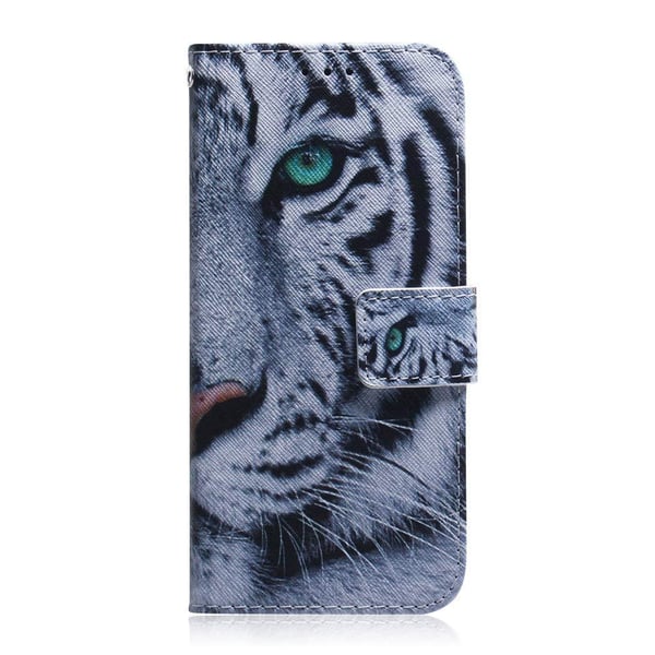 Pung Etui Samsung Galaxy A72 – Hvid Tiger