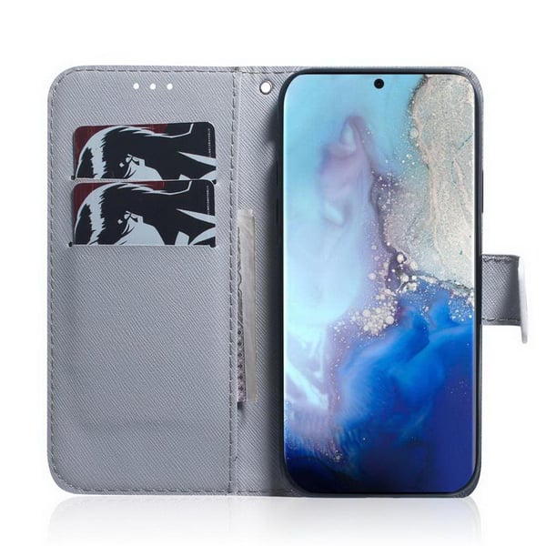 Pung Etui Samsung Galaxy A72 – Hvid Tiger