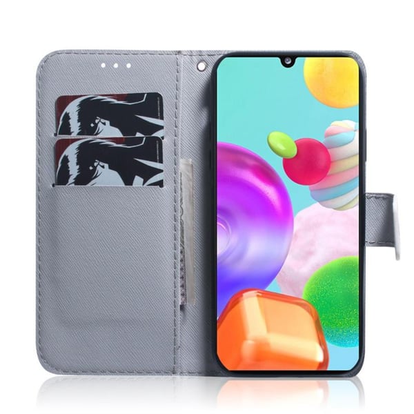 Pung Etui Samsung Galaxy A02s – Hvid Tiger