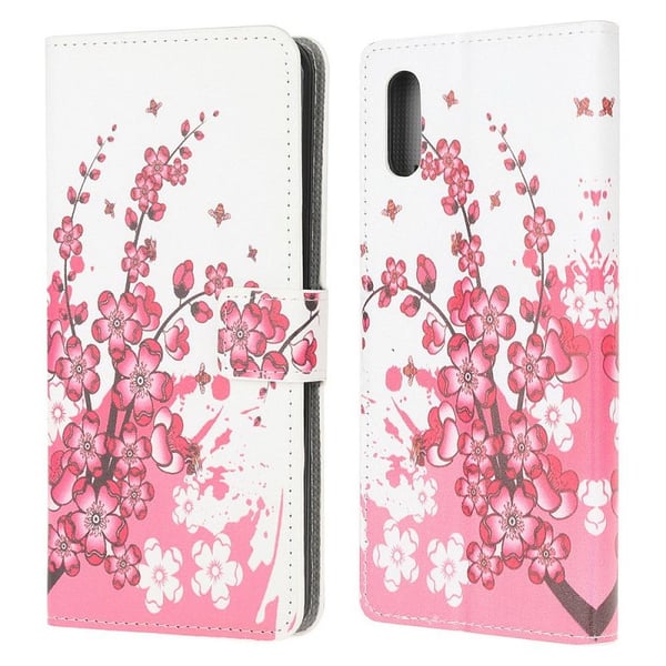 Lompakkokotelo Samsung Galaxy XCover 5 - Kirsikankukat
