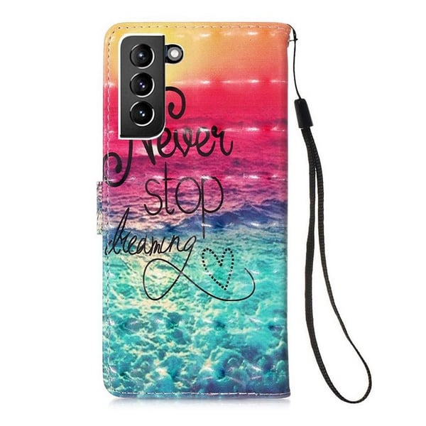 Pung Etui Samsung Galaxy S21 FE - Never Stop Dreaming