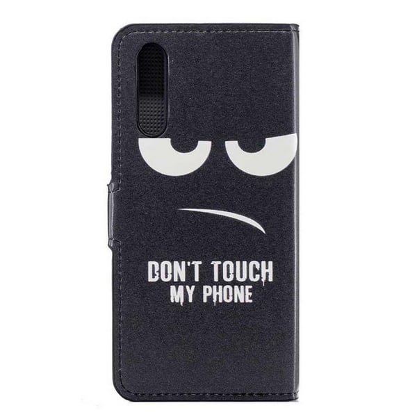 Lompakkokotelo Samsung Galaxy A7 (2018) - Don't Touch My Phone