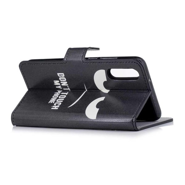 Lompakkokotelo Samsung Galaxy A7 (2018) - Don't Touch My Phone