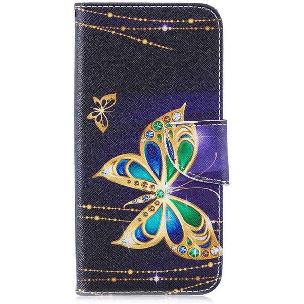 Pung Etui Samsung Galaxy A03 – Guldsommerfugl
