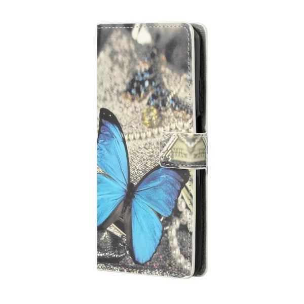 Pung Etui Samsung Galaxy A53 - Blå Sommerfugl