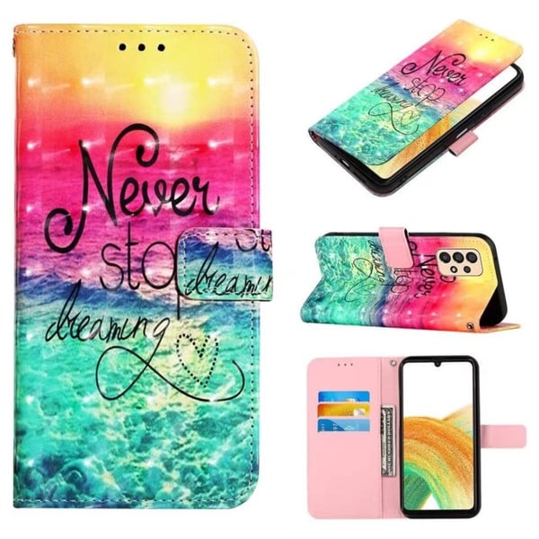 Pung Etui Samsung Galaxy A33 – Never Stop Dreaming