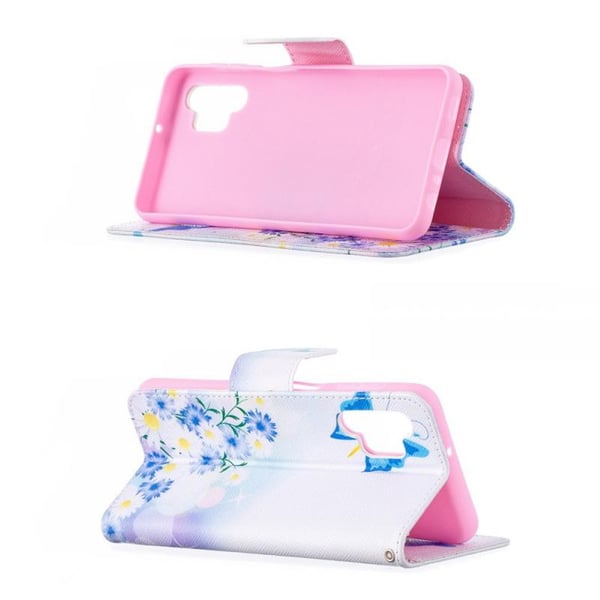Pung Etui Samsung Galaxy A13 – Sommerfugle og Blomster