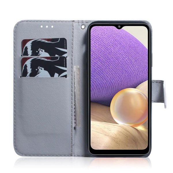 Pung Etui Samsung Galaxy A13 – Ugler I Måneskin