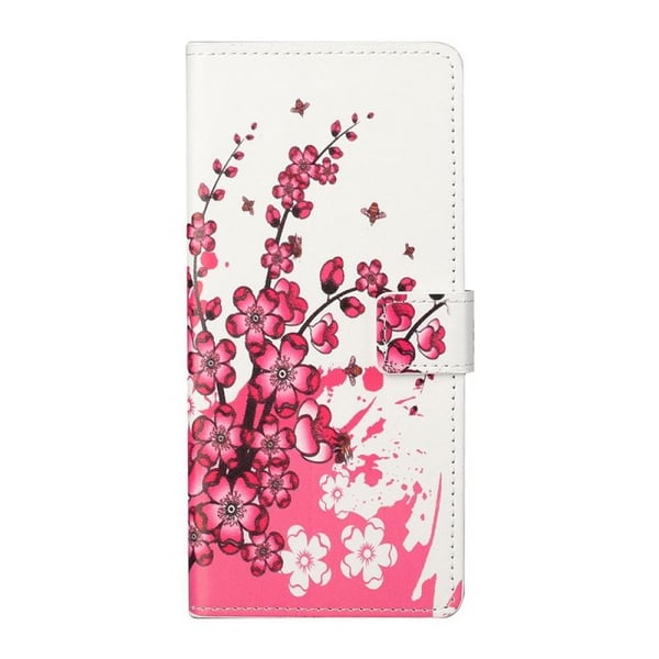Lompakkokotelo Samsung Galaxy S22 Plus - Kirsikankukat