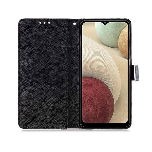 Pung Etui Samsung Galaxy A23 – Dødningehoved / Roser