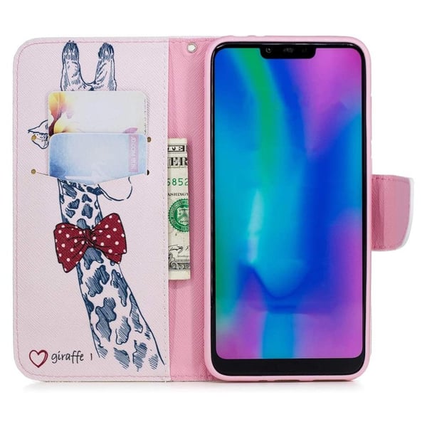 Lompakkokotelo iPhone 14 - Kirahvi