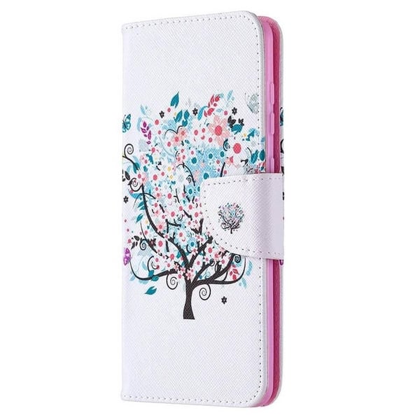 Lompakkokotelo iPhone 14 Plus - Värikäs Puu