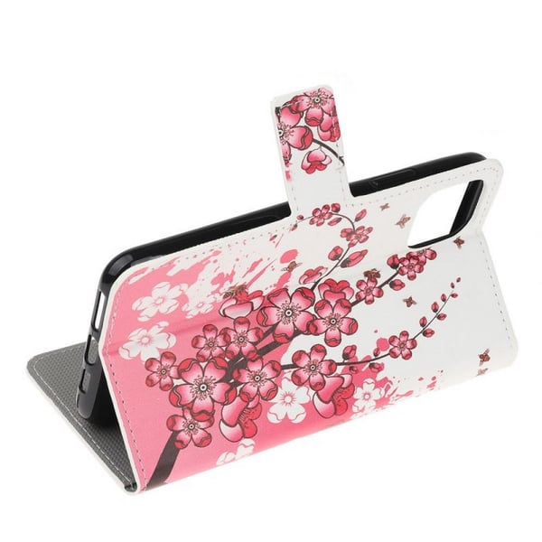 Pung Etui iPhone 14 Pro - Kirsebærblomster
