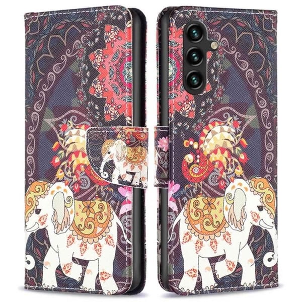 Pung Etui Samsung Galaxy A34 – Indisk / Elefant