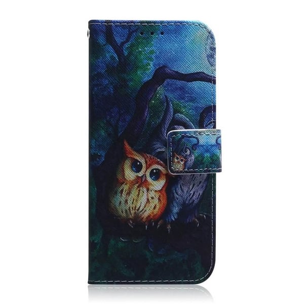 Pung Etui Samsung Galaxy A34 – Ugler I Måneskin