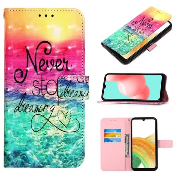 Pung Etui Samsung Galaxy S23 - Never Stop Dreaming