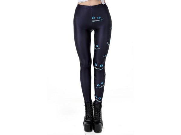 Mönstrade Leggings med tryck