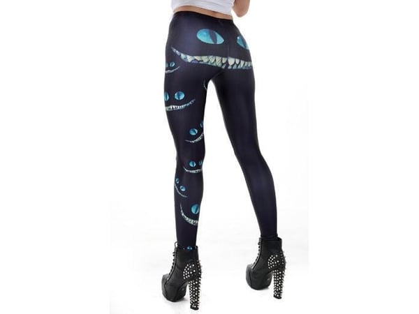Mönstrade Leggings med tryck