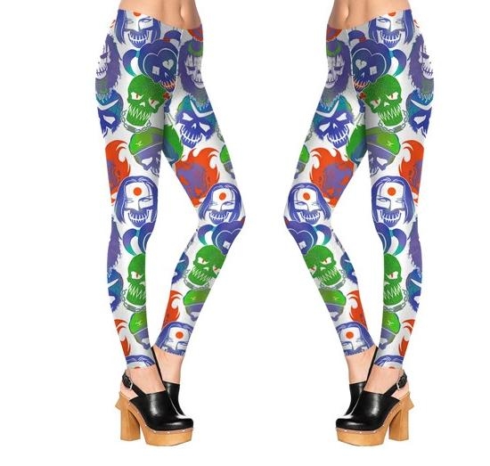 Dödskalle Tattoo Squad Up Leggings