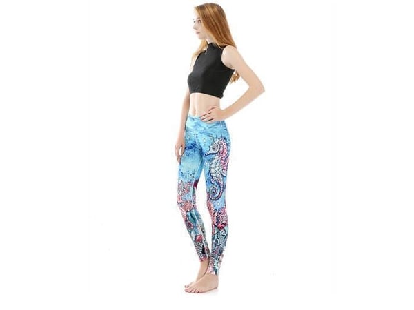 Träningstights Sjöhäst Yoga Leggings