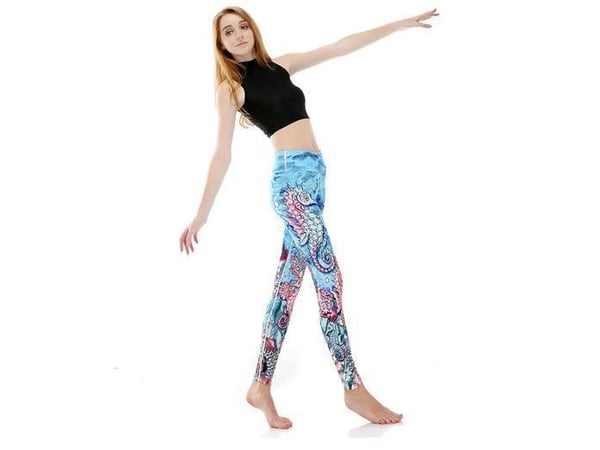 Träningstights Sjöhäst Yoga Leggings