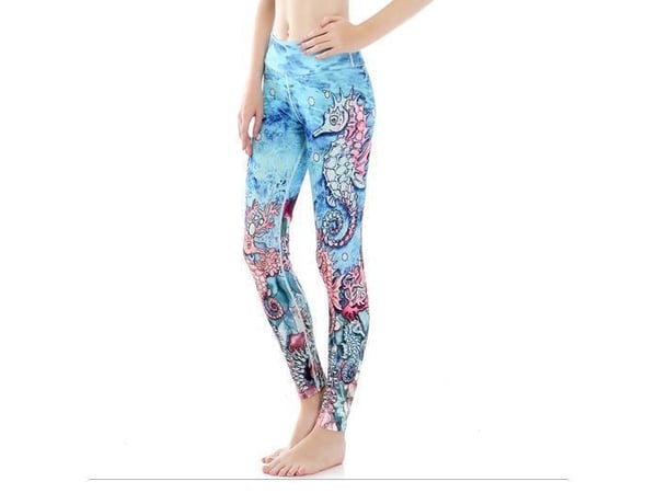 Träningstights Sjöhäst Yoga Leggings