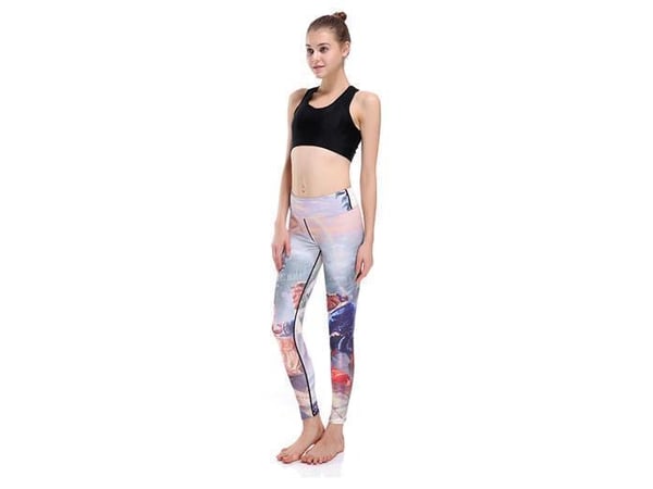 Träningstights Skönheten och Odjuret Leggings