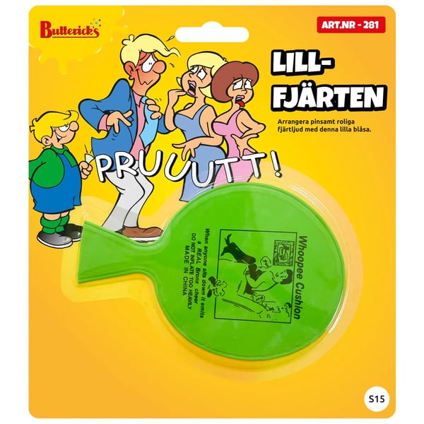 Lillfjärten Skämtartikel Pruttkudde