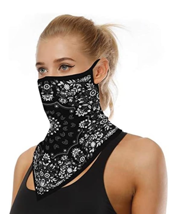 Ansiktsscarf Bandana Baklava Multifunktionsscarfs Skidscarf Tvättbar
