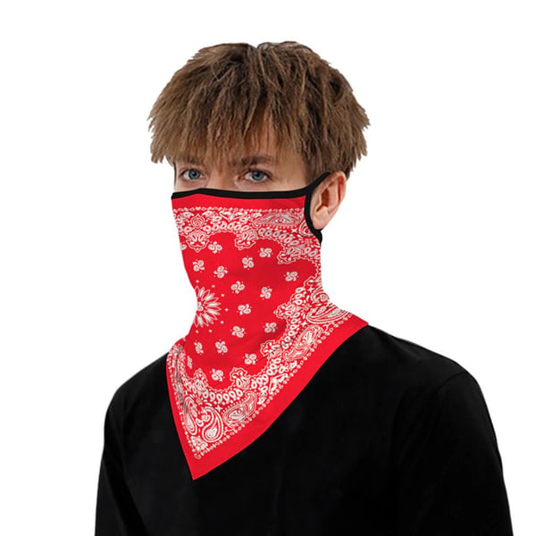 Ansiktsscarf Bandana Baklava Multifunktionsscarfs Skidscarf Tvättbar