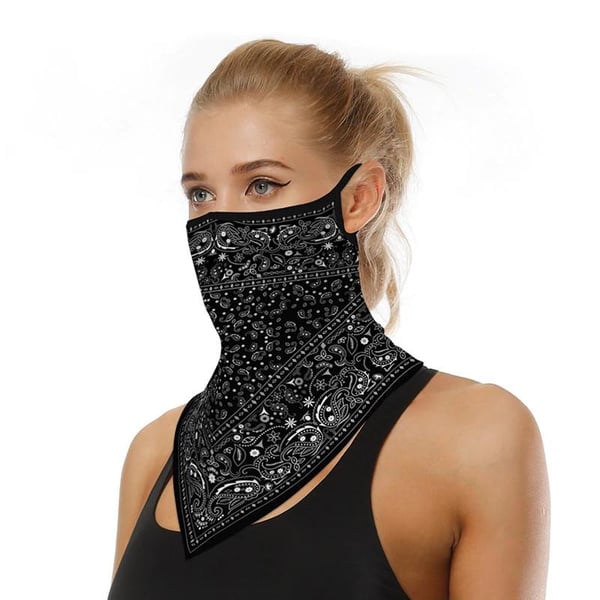 Ansiktsscarf Bandana Baklava Multifunktionsscarfs Skidscarf Tvättbar