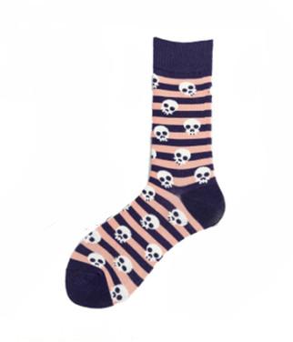 Happy Cool Socks Trendiga Färgglada mönstrade strumpor sockar 37-40