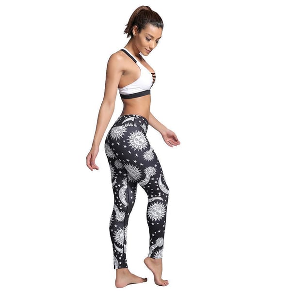 Sun and Moon Yoga Leggings