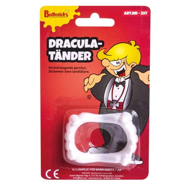 Dracula Tänder Halloween