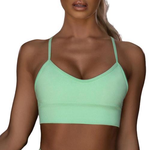 Grön Seamless Sport BH Topp