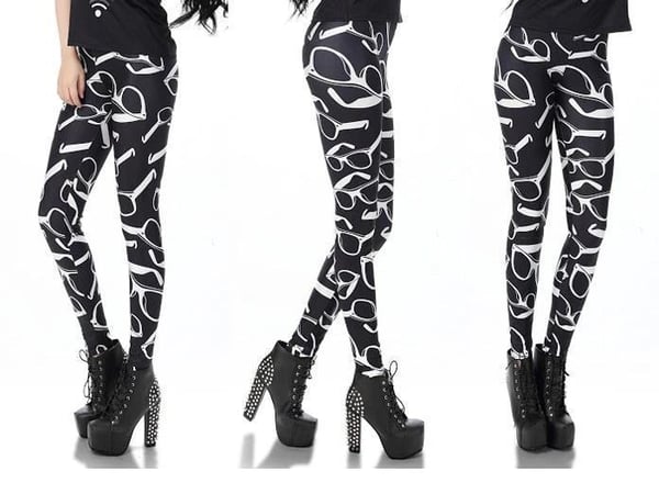 Svarta Spion Leggings