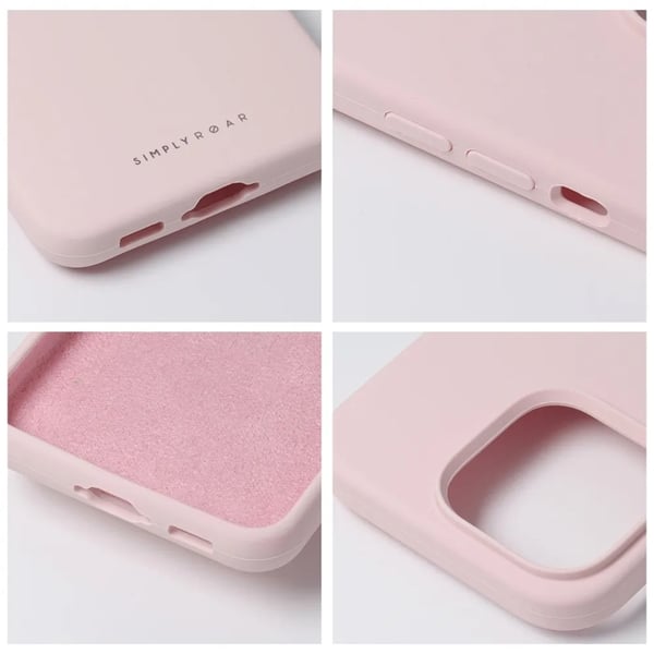 Roar Mobilskal till iPhone 14 Pro Max Roar Cloud Skin - Ljusrosa